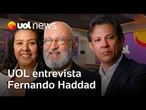 Fernando Haddad fala ao UOL em entrevista exclusiva sobre tarifas de Trump e políticas fiscais