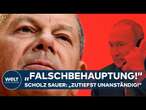 SCHOLZ BEI PUTIN? „Falschbehauptung!“ Bundeskanzler weist Moskau-Gerüchte entschieden zurück