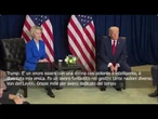 Trump dopo le critiche all'Ue incontra Von der Leyen: Donna intelligente, fa lavoro fantastico
