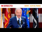 ISRAEL-LÍBANO: Comparecencia de JOE BIDEN tras la aprobación de un ALTO el FUEGO | RTVE Noticias