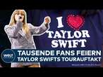 PARIS: Taylor Swift Rekordtour startet in Europa! Pop-Queen von Fans frenetisch gefeiert