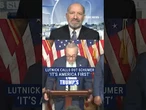 Lutnick rips Schumer: 'How about we support American production first?' #shorts #foxnews #politics