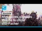 Soudan : l'histoire se répète après les massacres signalés à El-Facher, déplore le CICR