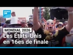 Mondial 2026 : les États-Unis en 16es, le Brésil et le Maroc s'en rapprochent • FRANCE 24
