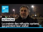 La crainte des réfugiés syriens en Autriche, qui ordonne un programme de rapatriement