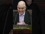 Bolsonaro incentivou milícias digitais, diz Moraes durante voto em julgamento no STF