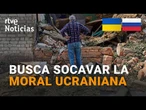 GUERRA UCRANIA: RUSIA INTENSIFICA ATAQUES con DRONES y MISILES ante ESTANCAMIENTO en el FRENTE |RTVE