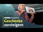 MOMA Reporter: Versteigerung von Weihnachtsgeschenken | ARD Morgenmagazin