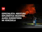 Abertura diplomática na Venezuela incentiva no envio de ajuda humanitária, diz professor | CNN 360º