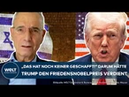 FRIEDENSNOBELPREIS: Historiker kritisiert Oslo! Darum hätte Trump die Auszeichnung bekommen sollen