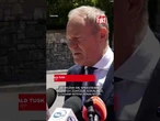 WYBUCH DRONA PRZY RUMUŃSKIM PORCIE. GŁOS ZABRAŁ DONALD TUSK