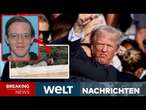 USA: Mordanschlag auf Trump! Das weiß man über den Attentäter Thomas Matthew Crooks | WELT STREAM