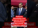 Platforma Obywatelska musi przeprosić Mateusza Morawieckiego. Były premier wygrywa w sądzie