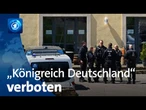 „Reichsbürger“-Vereinigung: Großeinsatz der Polizei in sieben Bundesländern
