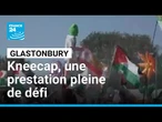 Glastonbury : une prestation pleine de défi des rappeurs de Kneecap • FRANCE 24