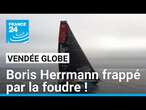 Vendée Globe : Charlie Dalin garde son avance, Boris Herrmann frappé par la foudre ! • FRANCE 24