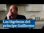El príncipe Guillermo se emociona con una mujer cuyo marido se suicidó tras perder a su hijo