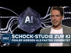 KI WELT: Schock! Chatbots liefern bis zu 40 Prozent fehlerhafte Antworten - und nennen sie Fakten