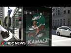 Fake ads in Philadelphia falsely claim Eagles endorse Kamala Harris