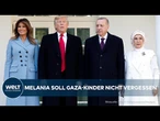 EMINE ERDOGAN: Türkische Präsidentengattin fordert Melania Trump auf auch an Gaza-Kinder zu denken