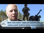 UKRAINE-KRIEG: Held mit Handicap – Veteran kämpft sich ins Leben zurück! Erwartung an Deutschland