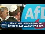 SCHARFE KRITIK AN DER AFD: Zentralrat der Juden warnt! Demokratische Grenzen überschritten?