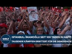 ISTANBUL: Demokratie demoliert! 100 Tage ohne Bürgermeister İmamoğlu - erneute Massenproteste