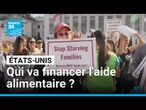 Paralysie budgétaire : Donald Trump s'est dit prêt à financer l'aide alimentaire américaine