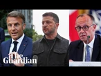 European leaders express doubt over Putin's desire for peace