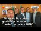 Filhos de Bolsonaro gostariam de ser o 'poste’ do pai nas próximas eleições, analisa Sakamoto