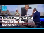 Signature de l'accord Iran/Etats-Unis pour mettre fin aux hostilités • FRANCE 24