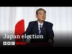 Japan's ruling party loses its majority in snap election | BBC News