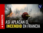 DIRECTO: Los bomberos tratan de controlar el fuego de Gironda, Francia