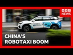 Can China repeat its EV success with robotaxis? | BBC News