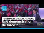 Funérailles d'Ali Khamenei : une démonstration de force du régime iranien ? • FRANCE 24