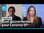 Quel gouvernement pour Lecornu II avant le Conseil des ministres? • FRANCE 24