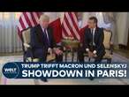 PARIS: Trump trifft Macron und Selenskyj! Gespräch über Krieg in Ukraine geplant