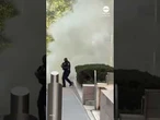 Man in custody after setting off 'incendiary device' outside federal building in NYC