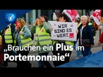 Streik im Groß- und Einzelhandel: Angebote der Arbeitgeber seien „unverschämt“