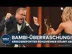 BAMBI 2025: Kriegsreporter Paul Ronzheimer geehrt – Sein Podcast erreicht Hunderttausende!