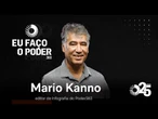 Eu faço o Poder: Mario Kanno, editor de Infografia do Poder360