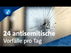 Neue Statistik: Zahl antisemitisch motivierter Vorfälle in Deutschland weiter hoch