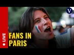 LIVE: Fans in Paris Watch France Face Spain in World Cup Semi-Final