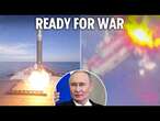 Putin stages hypersonic war games in Med as two warships blast 6,900mph missiles