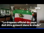 L’Iran demande à la Fifa d’interdire dans les stades ce drapeau devenu un symbole d’opposition
