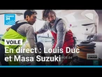 Derrière l'image : Louis Duc et Masa Suzuki en direct de la transat "Café l'or" • FRANCE 24