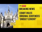 Teenage boys' rape sentences increased to four years after appeal court ruling
