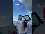 Boaters escape massive waterspout on Lake Erie
