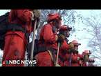 How incarcerated firefighters have helped battle California wildfires