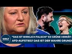 DEUTSCHLAND: "Das ist wirklich falsch!" Ex-Grüne verrät! AfD-Aufstieg? Das ist der wahre Grund!
